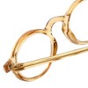 Calabria 4365 Designer Reading Glasses in Champagne +1.50  Frame/42mm Lens Width - 4 of 4