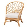 bali & pari Emmeline Rattan Accent Chair Honey - 2 of 4