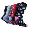 Mio Marino - Men's Snazzy Collection Dress Socks 6 Pack - 4 of 4