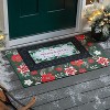 Evergreen Holiday Homestead Sassafras Indoor Outdoor Switch Doormat 1'10"x10" Multicolored - 3 of 4