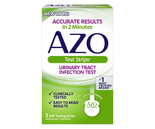 AZO Test Strips Urinary Tract Infection Test - 3ct