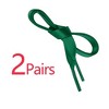 Allegra K Flat Satin Ribbon Solid Color Sports Shoes Sneakers Shoe Laces 2 Pairs - 3 of 4