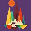 Men's Design By Humans Mountain Bear By radiomode T-Shirt - 2 of 3