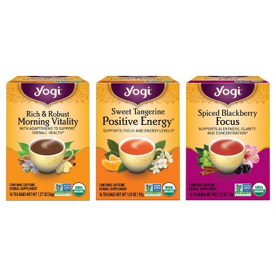 Yogi Tea - Morning Energy Variety -  48 ct, 3 Pack
