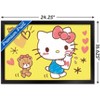 Trends International Hello Kitty: 25 Snack Time - Milk Framed Wall Poster Prints - 3 of 4