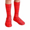 HalloweenCostumes.com One Size  Kids Spider-Man Boot Covers | Child Superhero Costume Accessories, Black/Red - 4 of 4