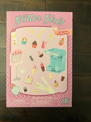 Glitter Girls Ice Cream Shop Accessory Playset For 14 Dolls : Target