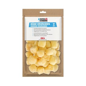 Swisscowers Cheese Crunchies for Small and Large Dogs - Made with 100% Swiss Milk, Lactose-free, Gluten-Free, No Preservatives, 80g - 1 of 4