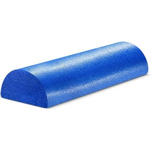 Half Round Foam Roller, PE Massage Roll for Yoga Poses, Stretching, Physical Therapy, Balance & Stability Exercises - 1 of 4