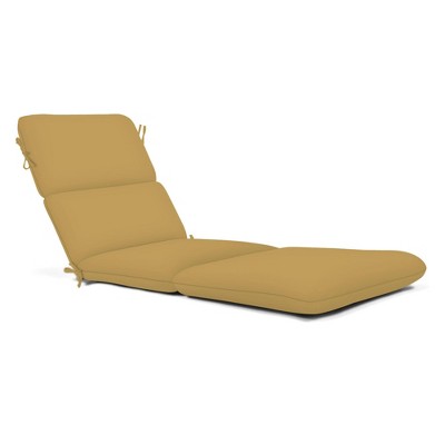 Casual Cushion Fabric 1-Piece Outdoor Chaise Cushion, 22.5"W x 74"L