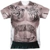 Men's Suicide Squad Joker Tattoos (Front Back Print) Short Sleeve Costume T-Shirt - 2 of 4