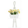 Unique Bargains Macrame Plant Hanger Woven Cotton Indoor Outdoor Decorative - 4 of 4