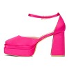 Fashion To Figure Women's Martine Block Heels - Wide Width - 9, PINK - 3 of 4