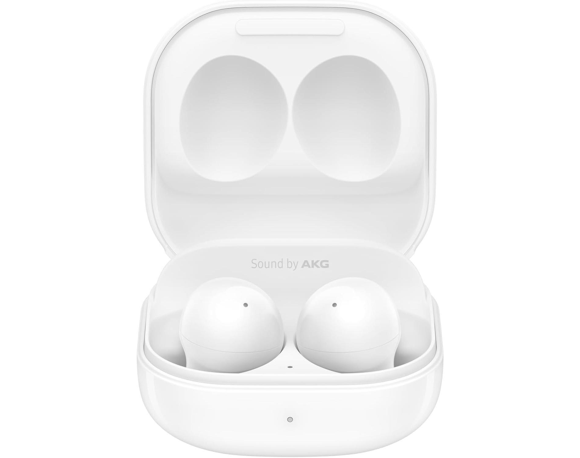 Samsung Galaxy Buds 2 True Wireless Bluetooth Earbuds, Noise Cancelling, Comfort Fit Auto Switch Audio, Long Battery Life, Touch Control, White