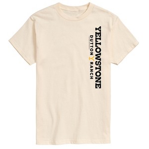 Men's - Yellowstone - Dutton Ranch Logo Short Sleeve Graphic T-Shirt - 1 of 4