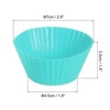 Unique Bargains Silicone Non-Stick Heat Resistant Baking Cups - 2 of 4