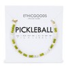 Morse Code Beaded Bracelet 3mm: PICKLEBALL - ETHICGOODS - 2 of 4