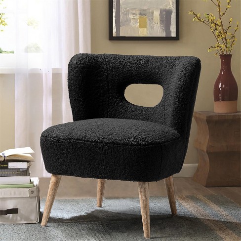 Fluffy best sale chair target