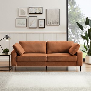 MINIMORE Modern Style 84.3"W Etta 3Seater Mid-Century Modern Design Sofa - 1 of 4