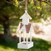 Sullivans 15.75" Wood Copper Gazebo Bird Feeder - 3 of 3