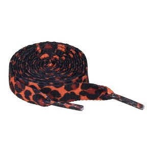 INSPIRE CHIC Sneakers Casual Leopard Print Pattern Fashion Flat Shoe Laces 2 Pairs - 1 of 4