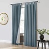 Thermaplus Ventura Blackout Window Treatment Tab Top Curtain Panel for Bedroom Livingroom 52" x 95" - 2 of 4