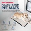 Farm Innovators HM-100L 24 x 29 In Plastic Heated Pet Mat with Fleece Cover and Heavy Duty Anti Chew Cord Protector for Dogs, Cats, and More, 100W - image 2 of 4