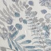 Seersucker Shower Curtain with Printed Design, 72x72 Inches, featuring 12 Button Holes - 2 of 4