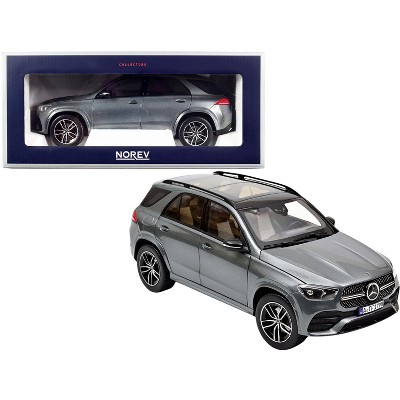 2019 Mercedes Benz GLE with Sunroof Gray Metallic 1/18 Diecast Model Car by Norev