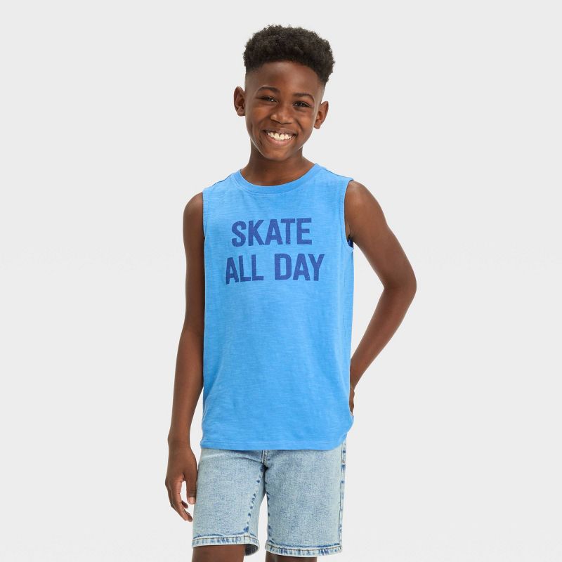 Boys' Graphic Tank Top - Cat & Jack™, 1 of 4