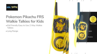 Pokemon Pikachu Walkie Talkies-Long Range 2-way Radios : Target