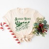 Simply Sage Market Women's Sleigh Rides On Santa Claus Lane Short Sleeve Graphic Tee - 2 of 2