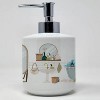 LunaLulinlk Fawn Chihuahua Ceramic Soap Dispenser Hand Soap Dispenser Pump Bottles - 4 of 4