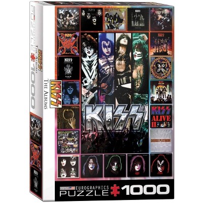 Eurographics Inc. KISS The Albums 1000 Piece Jigsaw Puzzle