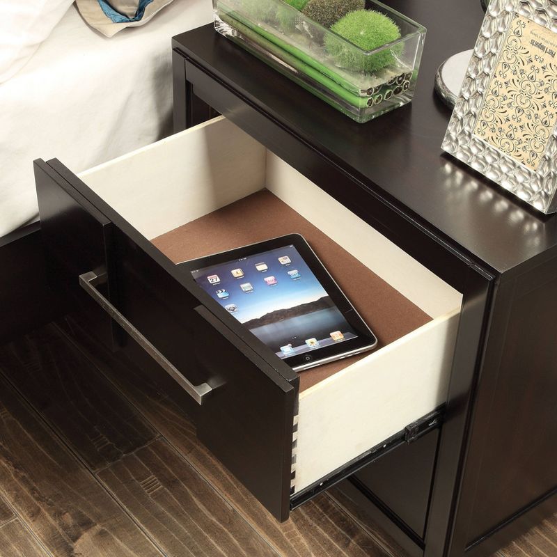 Dendro 2 Drawer Nightstand Espresso - HOMES: Inside + Out, 5 of 6
