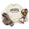 Simply Sage Market Embroidered Sweater Weather Sweatshirt - 3 of 4