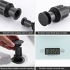 WOWOW Pop Up Drain without Overflow for Bathroom Faucet in Brushed Nickel - 2 of 4