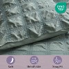 Nestl Bed in a Bag, 7pc Comforter Set Seersucker Design, Modern Comforter Sets with Sheets, Bed in a Bag Bed Set - 4 of 4