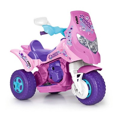 pink 3 wheel motorcycle