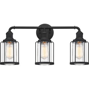 Ludlow Earth Black Vanity Light - 1 of 4