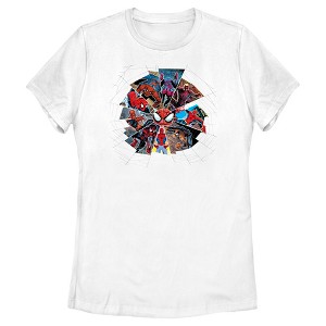 Women's Spider-Man: Beyond Amazing Spider Web Panels T-Shirt - 1 of 4