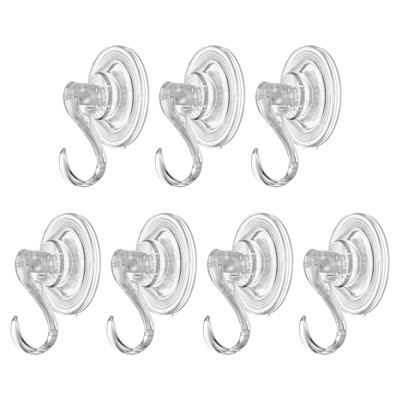 Unique Bargains Waterproof Reusable Vacuum Suction Cup Hooks and Hangers