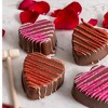 Sassy Little Southern Valentine’s Breakable Chocolate Hearts – 2 Gourmet Ghirardelli M&M Filled Hearts with Wooden Mallet - 4 of 4
