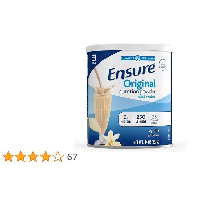 Abbott Ensure Powder Nutritional Supplement Vanilla 14 oz Can