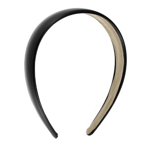 Unique Bargains Women's Thick PU Leather Headband 1 Pc - 1 of 4