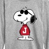 Boys' - Peanuts - Joe Cool Pose Long Sleeve Graphic T-Shirt - 2 of 4