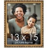PosterPalooza | 13x15 Museum-Quality Picture Frame, UV Resistant Acrylic, Foam Board Backing, Available in 4 Finishes - 2 of 4