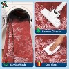 TackView Christmas Runner Rug Washable with Non Slip TPR Backing, Snowflakes Xmas Decoration Carpets for Hallway Bedroom Kitchen - 4 of 4