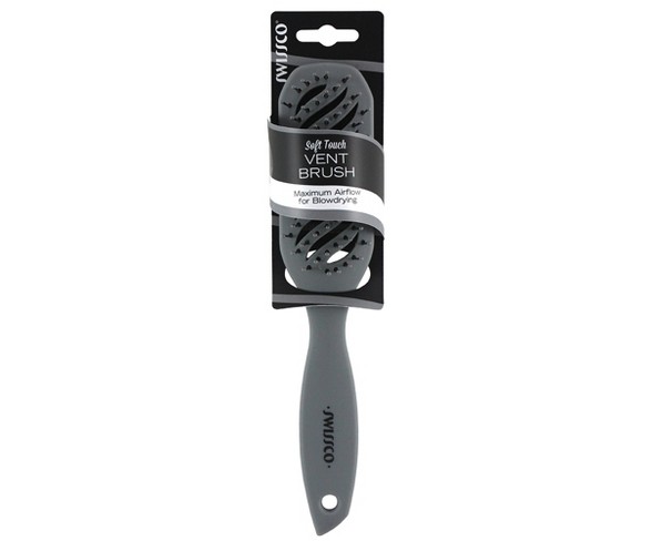 Swissco Soft Touch Vent Brush - Gray