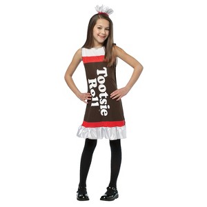Imposta Costumes Kids Tootsie Roll® Candy Tank Dress Costume - 1 of 2